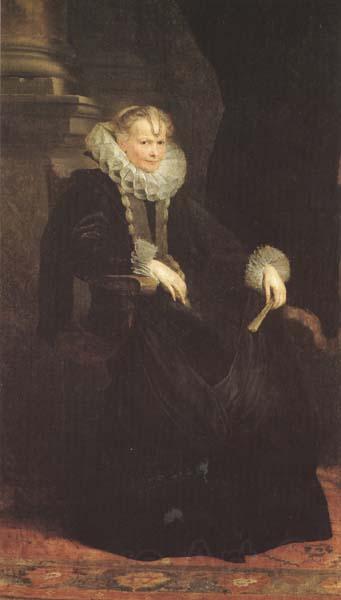 Anthony Van Dyck Genuese Van Dyck (mk45) Norge oil painting art